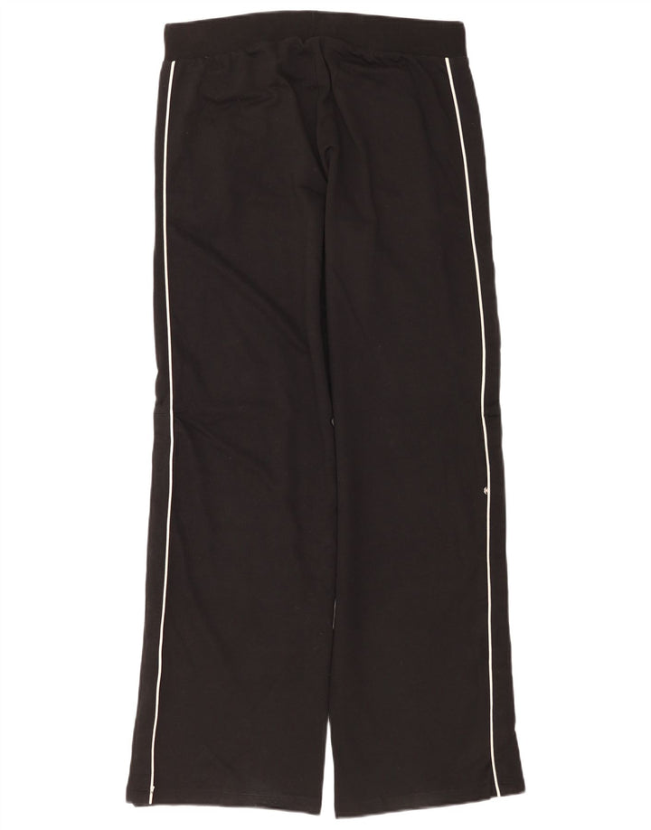 Puma Womens Tracksuit Trousers UK 12 Medium Black Cotton