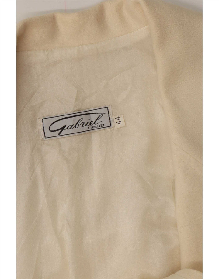 Gabriel Veste Blazer Croisée Pour Femme IT 44 Medium Off White