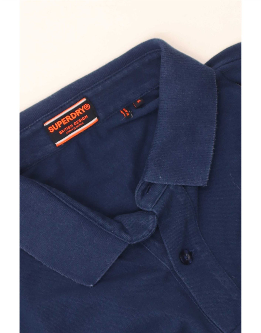 Superdry Polo XL Homme Bleu Marine