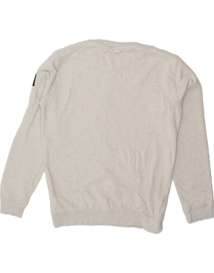 LYLE & SCOTT Boys Sweatshirt Jumper 15-16 Years Grey Cotton Vintage Lyle & Scott and Second-Hand Lyle & Scott from Messina Hembry 