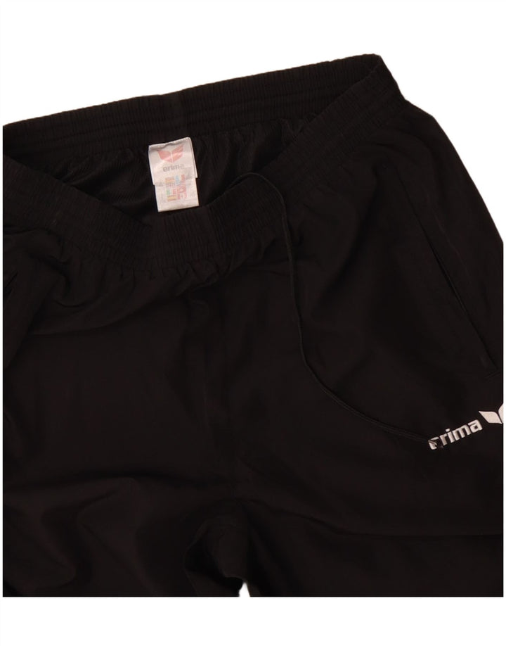 ERIMA Mens Tracksuit Trousers XL Black Colourblock Polyester