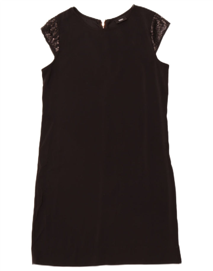 MOSSIMO Womens Shift Dress UK 6 XS Sort Polyester