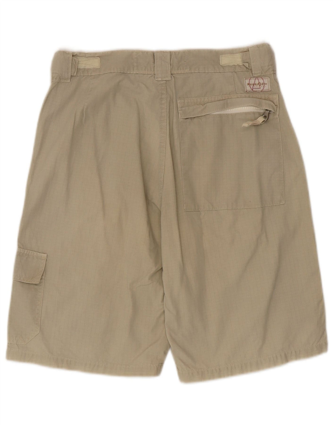 Pantaloncini cargo da uomo Murphy & Nye W32 cotone kaki medio