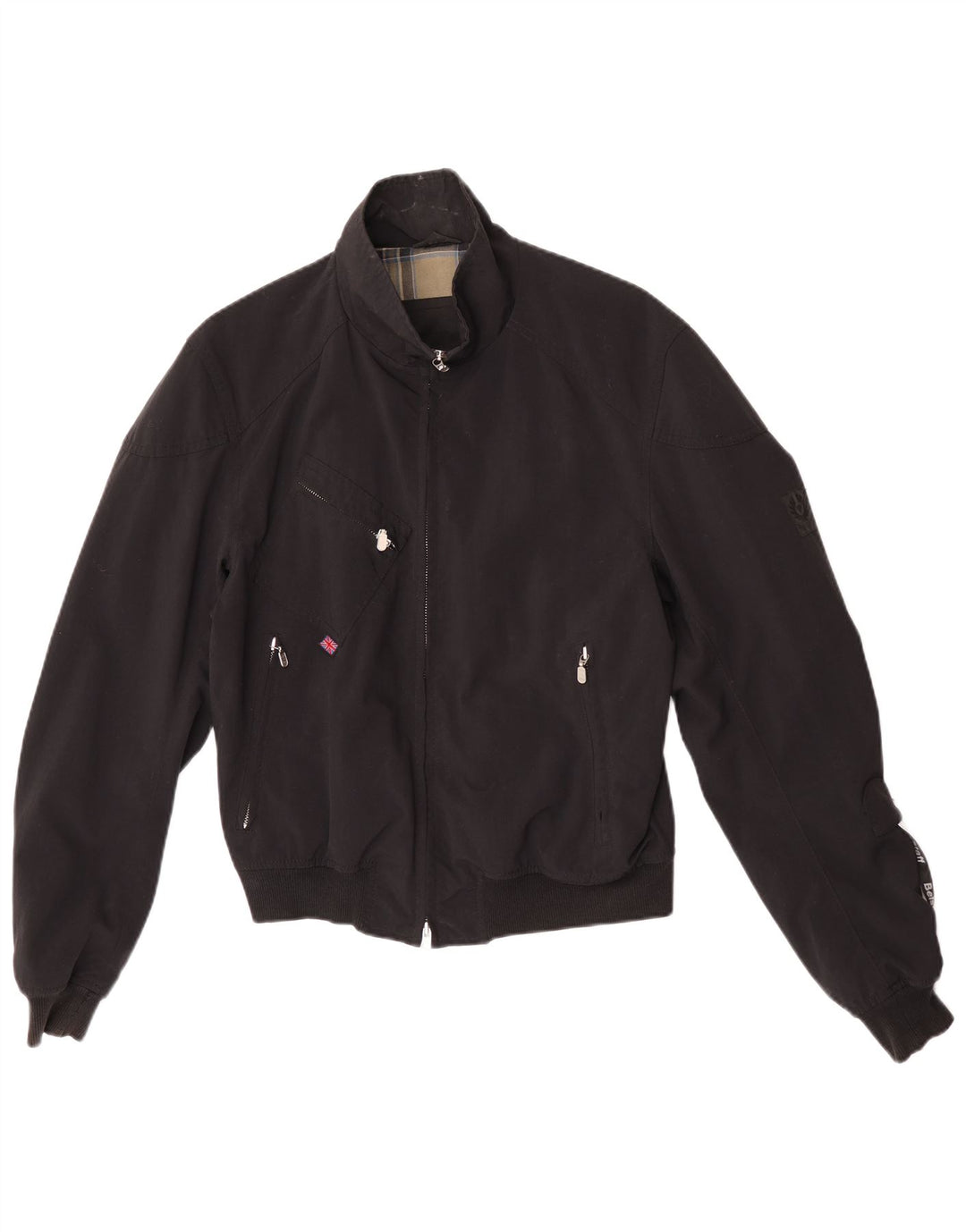 Belstaff muška bomber jakna UK 38 srednje crni najlon