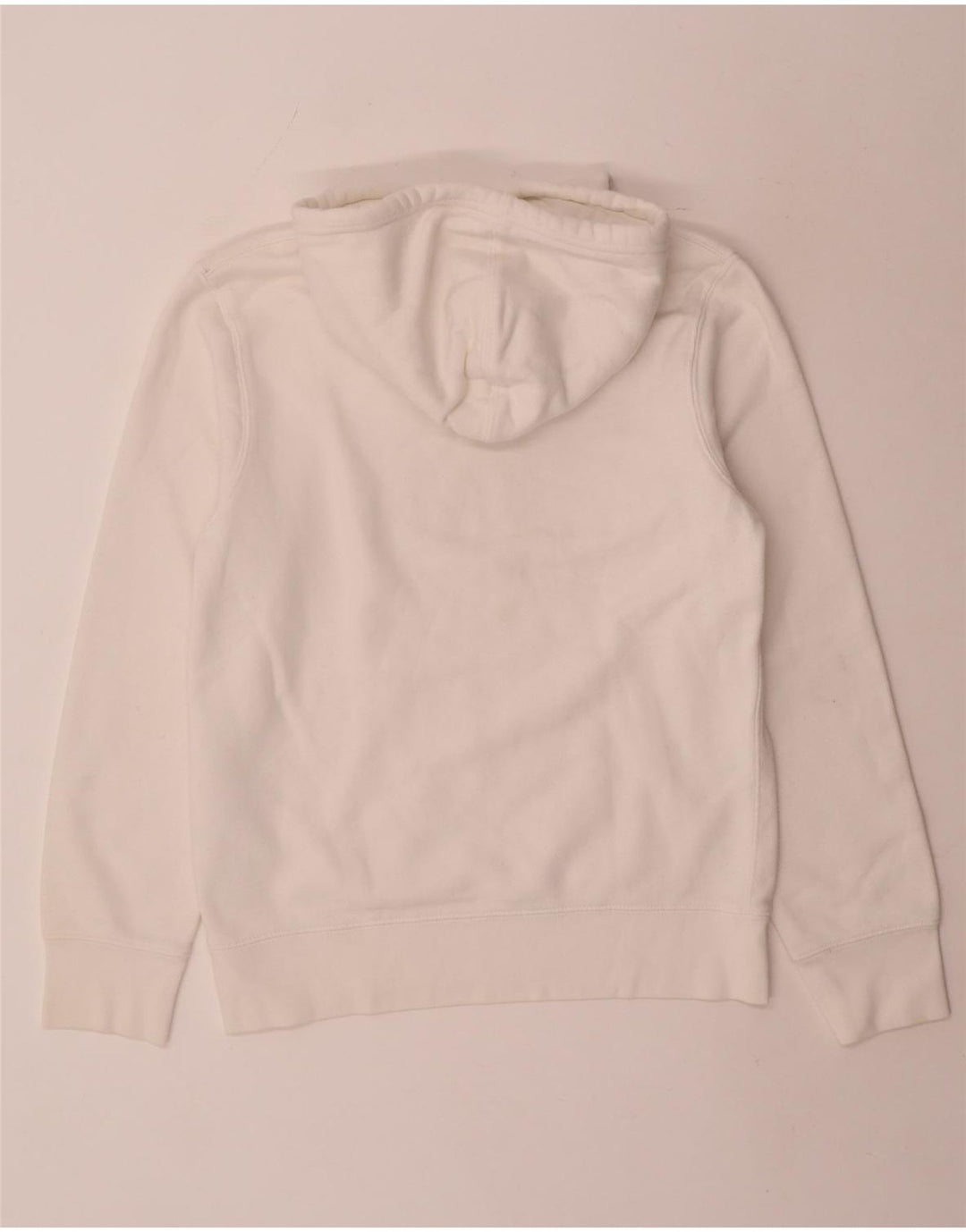 Levi's Mens Graphic Hoodie Jumper Small White Cotton