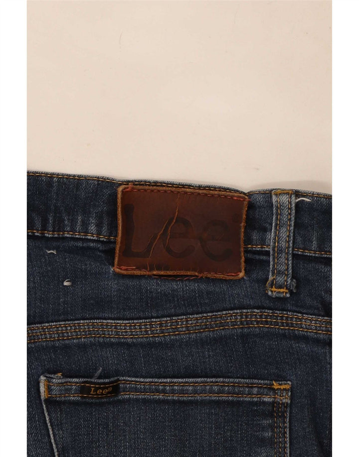 Calça jeans reta masculina Lee W32 L29 azul marinho