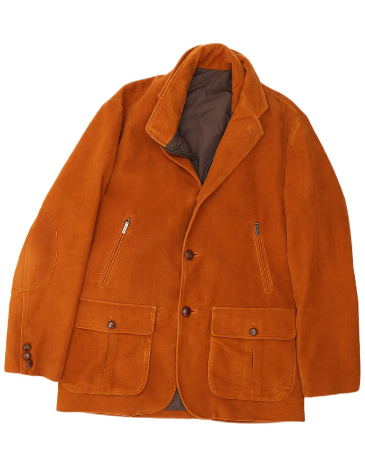 Mabrun Herre Utility Jacket IT 48 Medium Brun Bomuld
