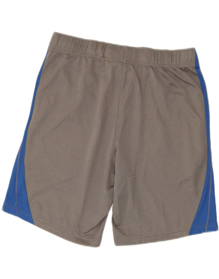 PUMA Mens Sport Shorts Medium  Grey Colourblock Polyester