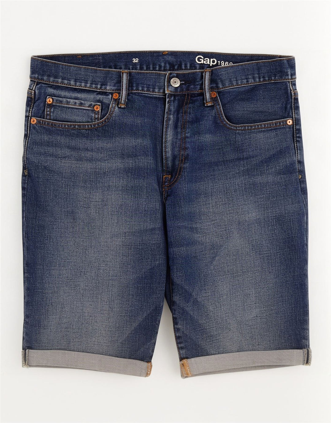Gap Womens Denim Shorts W32 Large Blue Cotton