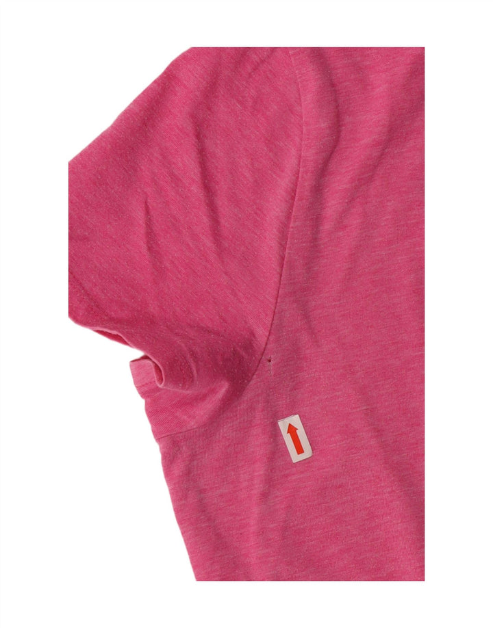 PUMA Womens Graphic T-Shirt Top UK 16 Large  Pink Polyester Vintage Puma and Second-Hand Puma from Messina Hembry 