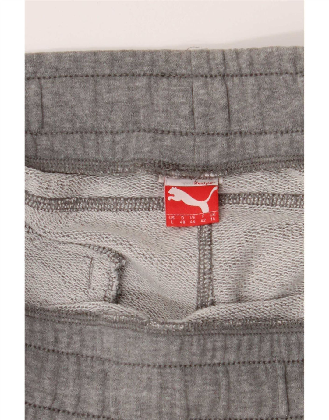 Puma Womens Sport Shorts UK 14 Large W32 Grey