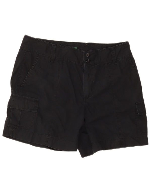 Pantaloncini cargo da donna Ralph Lauren US 12 Large W34 cotone nero