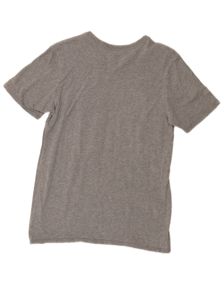 Nike Herre Athletic Cut Grafisk T-Shirt Top Lille Grå Flecked