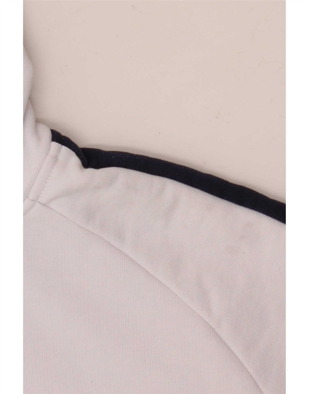 Fila Mens Graphic Hoodie Jumper Medium White Colourblock Cotton