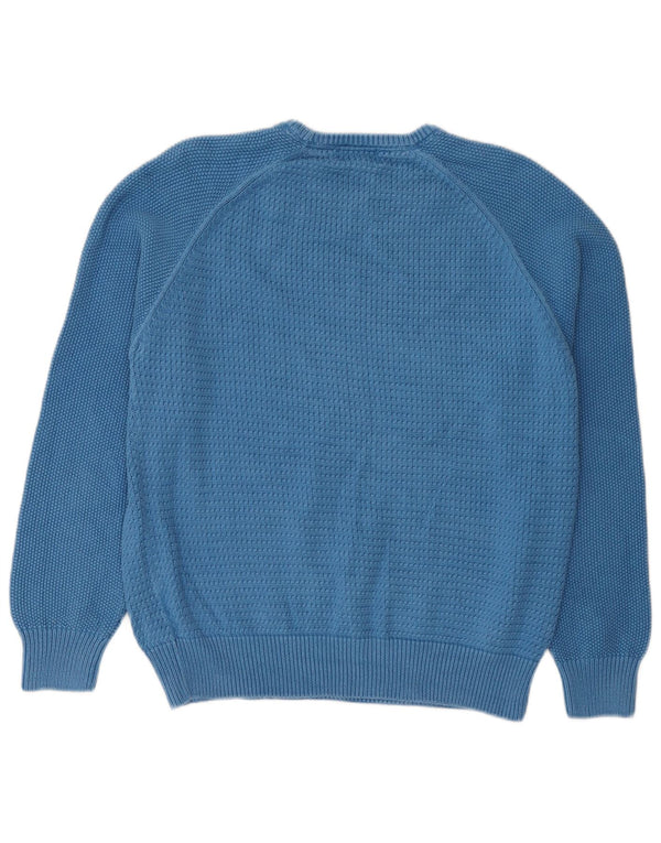 Marks & Spencer Mens Regular Fit Crew Neck Jumper Sweater Medium Blue
