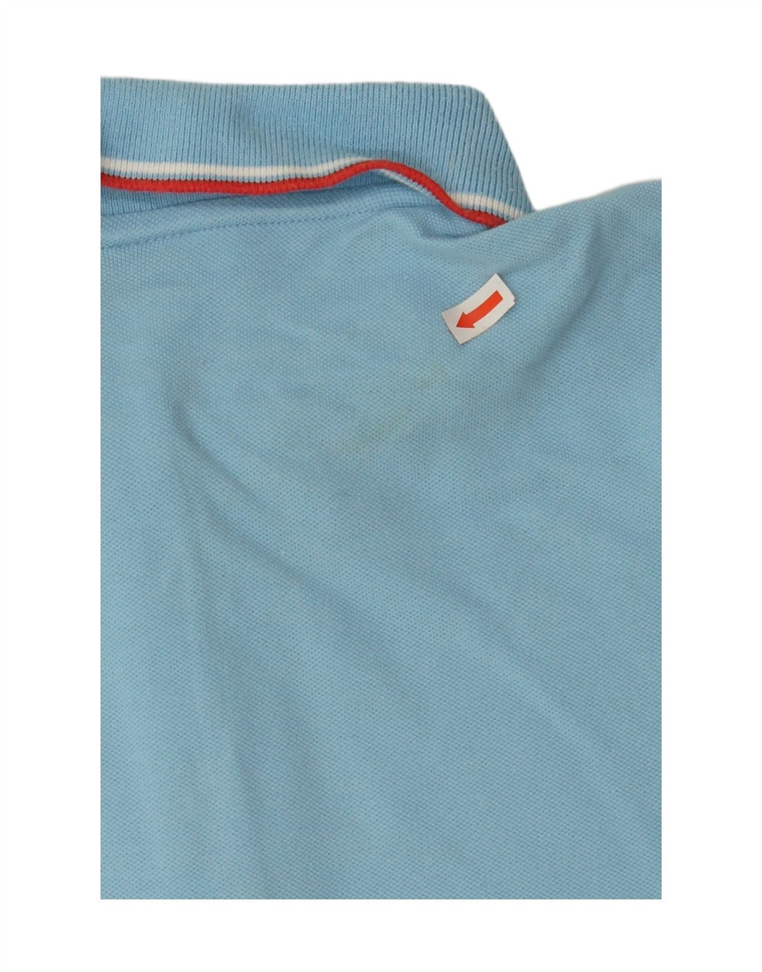 FILA Womens Polo Shirt UK 14 Large Blue Vintage Fila and Second-Hand Fila from Messina Hembry 