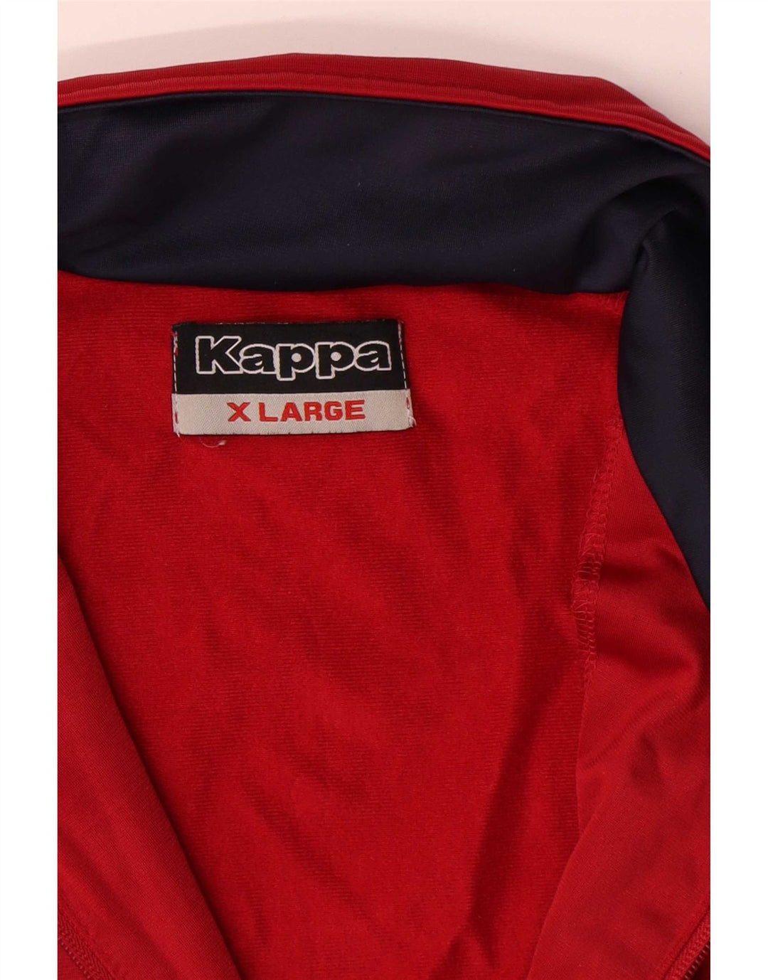 Ανδρική φόρμα Kappa Top Jacket XL Red Colourblock Polyester