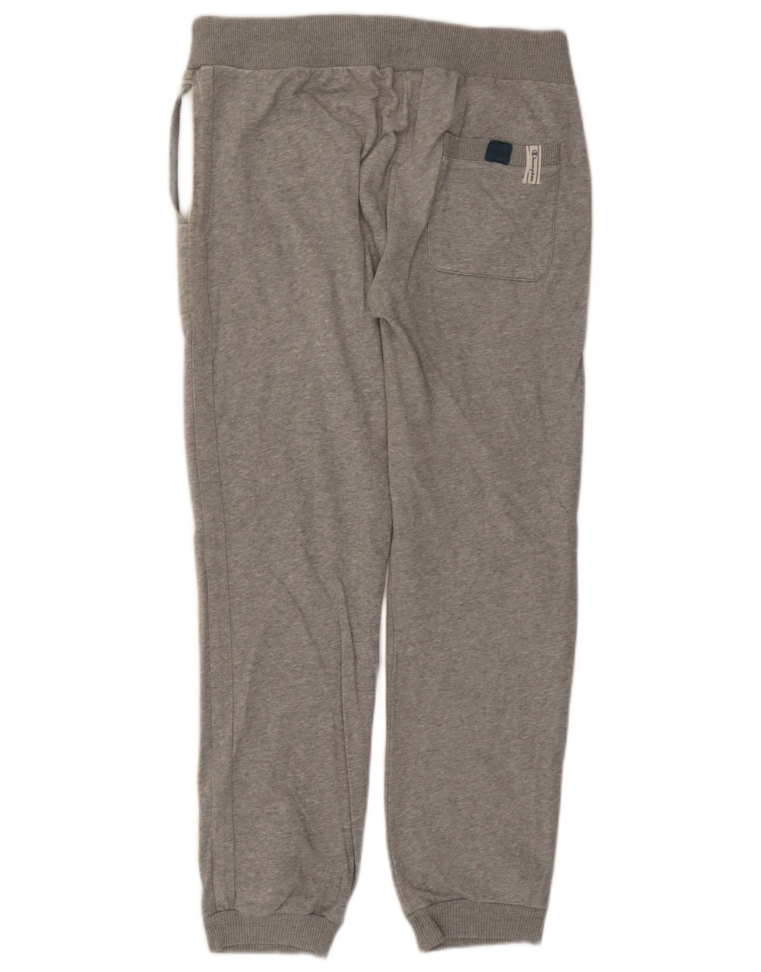 Champion Mens Graphic Tracksuit Trousers Joggers Medium Grey Cotton