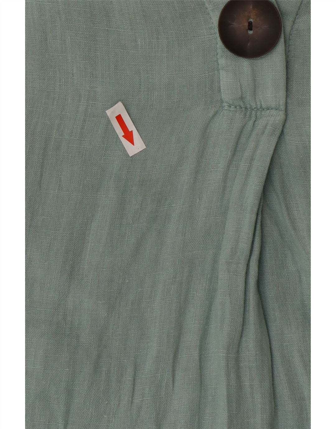 Zara Womens 3/4 Sleeve Shift Dress UK 14 Medium Green