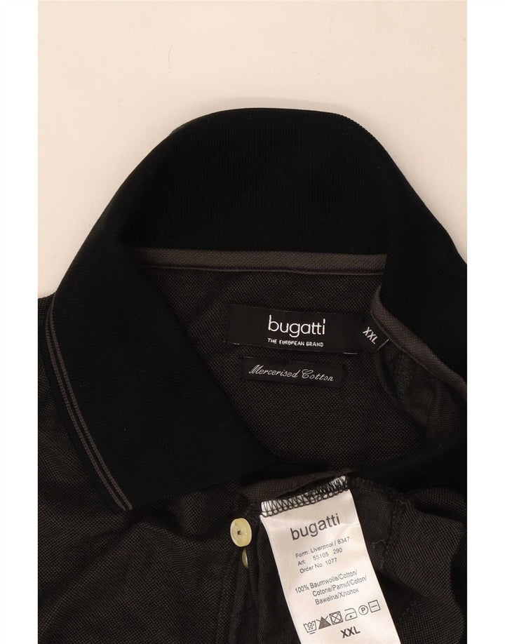 Bugatti muška polo majica 2XL crni pamuk