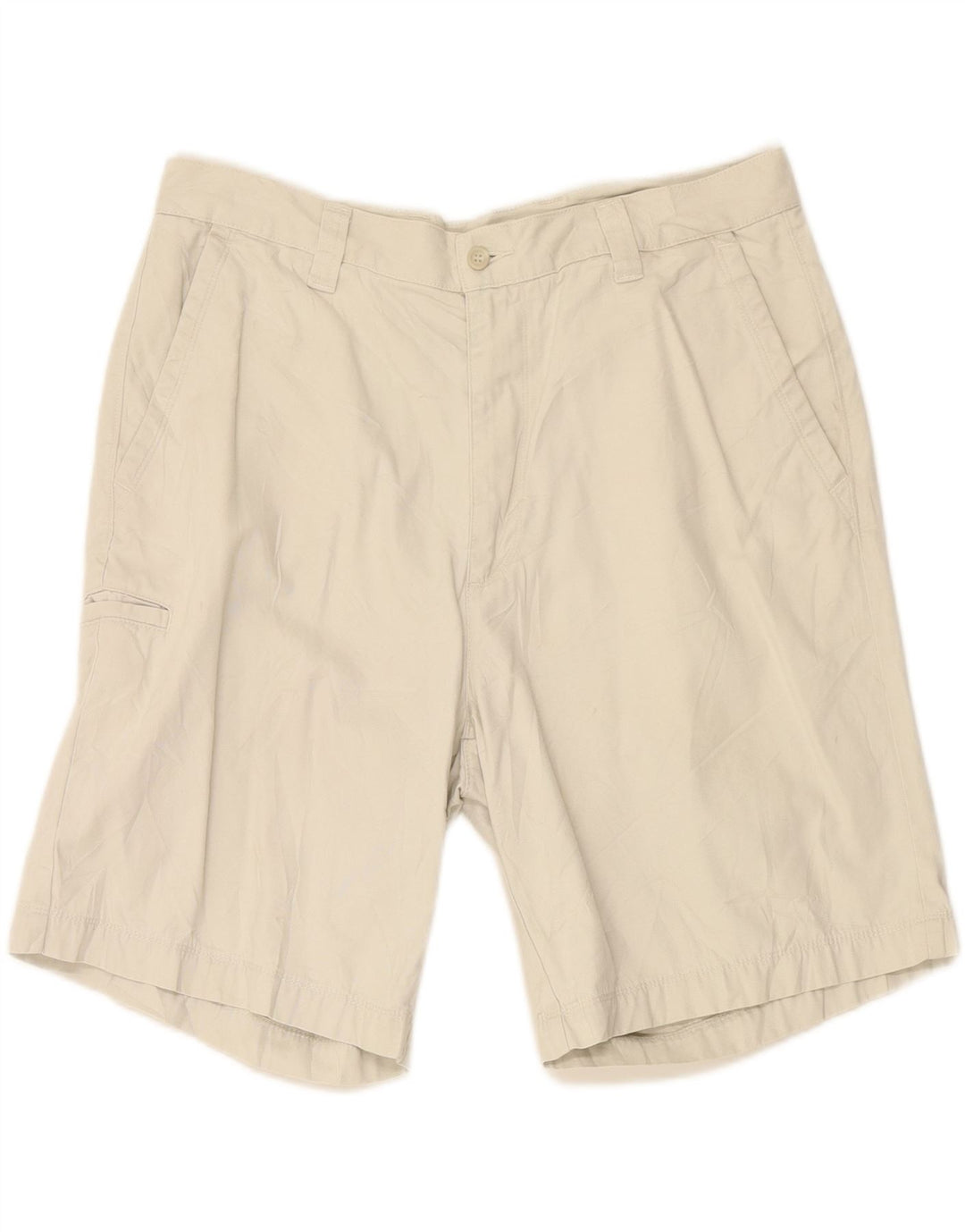DOCKERS Mens Relaxed Fit Cargo Shorts W36 Large Off White Cotton Vintage Dockers and Second-Hand Dockers from Messina Hembry 