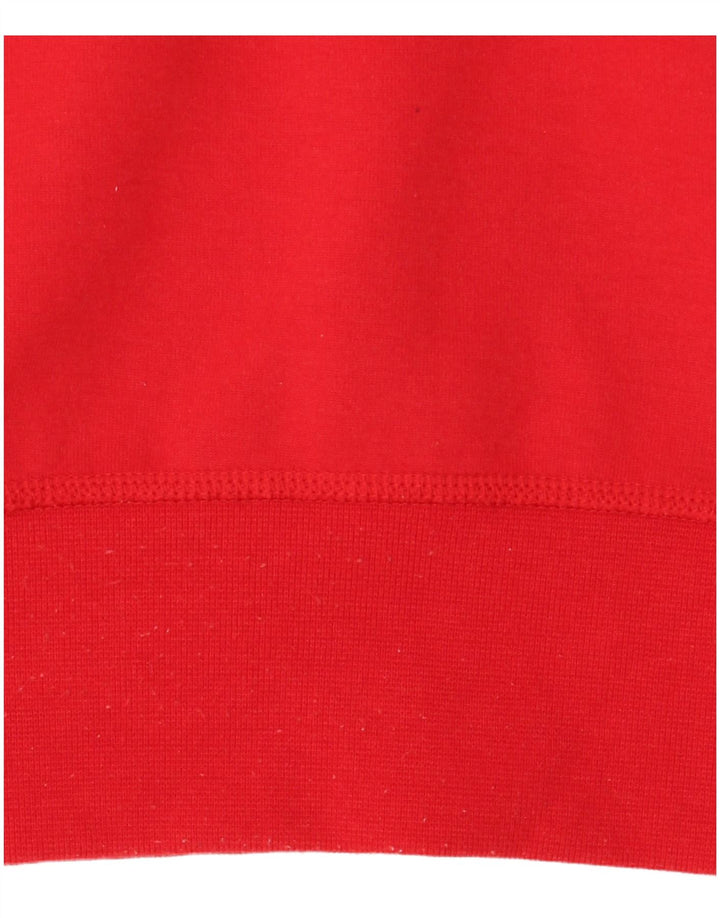 Polo Ralph Lauren Herre Sweatshirt Jumper Large Rød Polyester