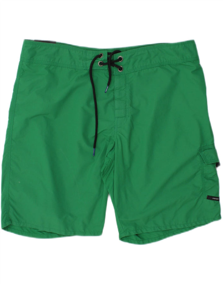 Pantaloni scurți de înot grafic RRD pentru bărbați, mari, verde