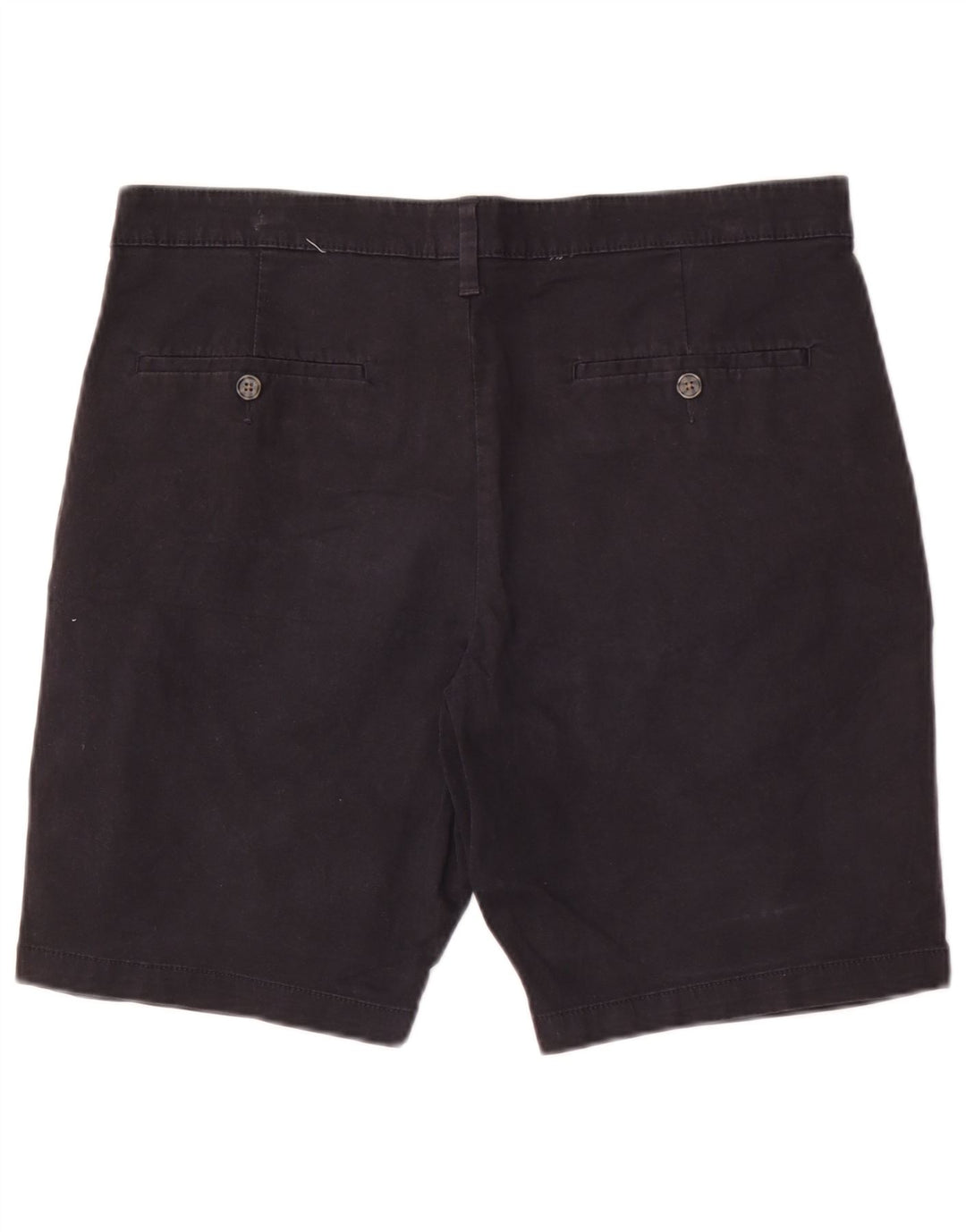 Marks & Spencer Mens Chino Shorts  W34 Large Navy Blue Cotton