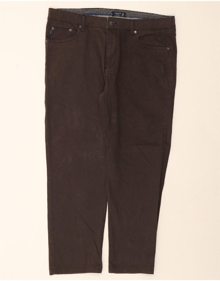 WAMPUM Mens Straight Jeans W36 L27 Brown Cotton Vintage Wampum and Second-Hand Wampum from Messina Hembry 