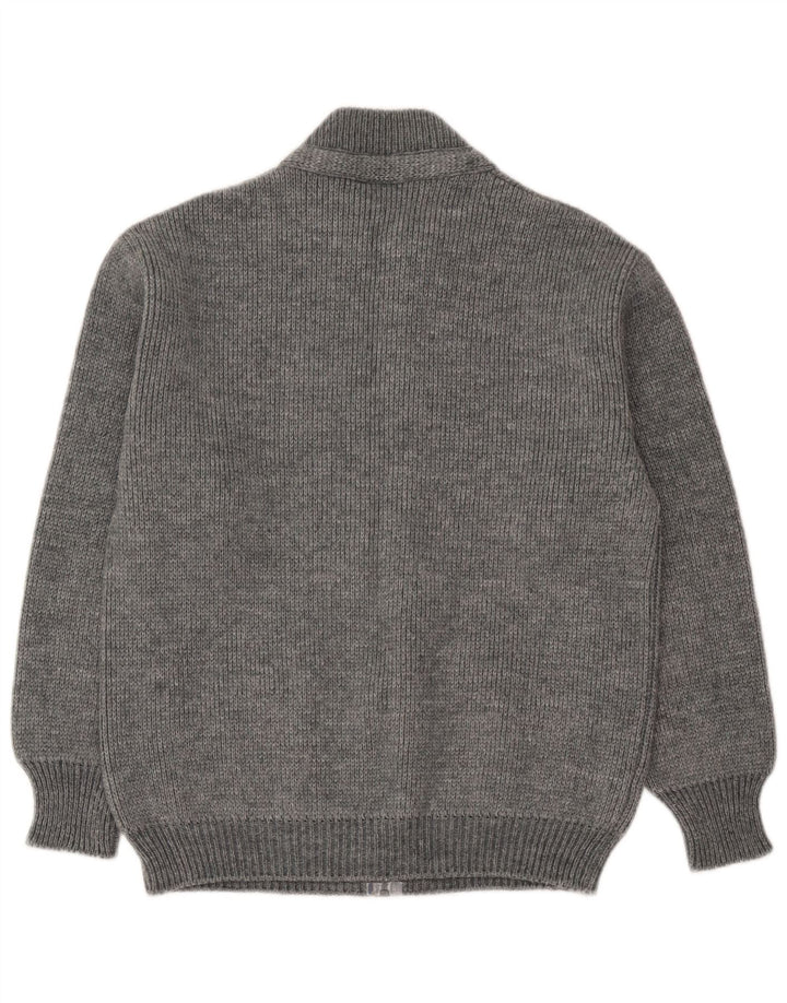 Ανδρικό πουλόβερ Gordon Cardigan Μικρό Γκρι Μαλλί