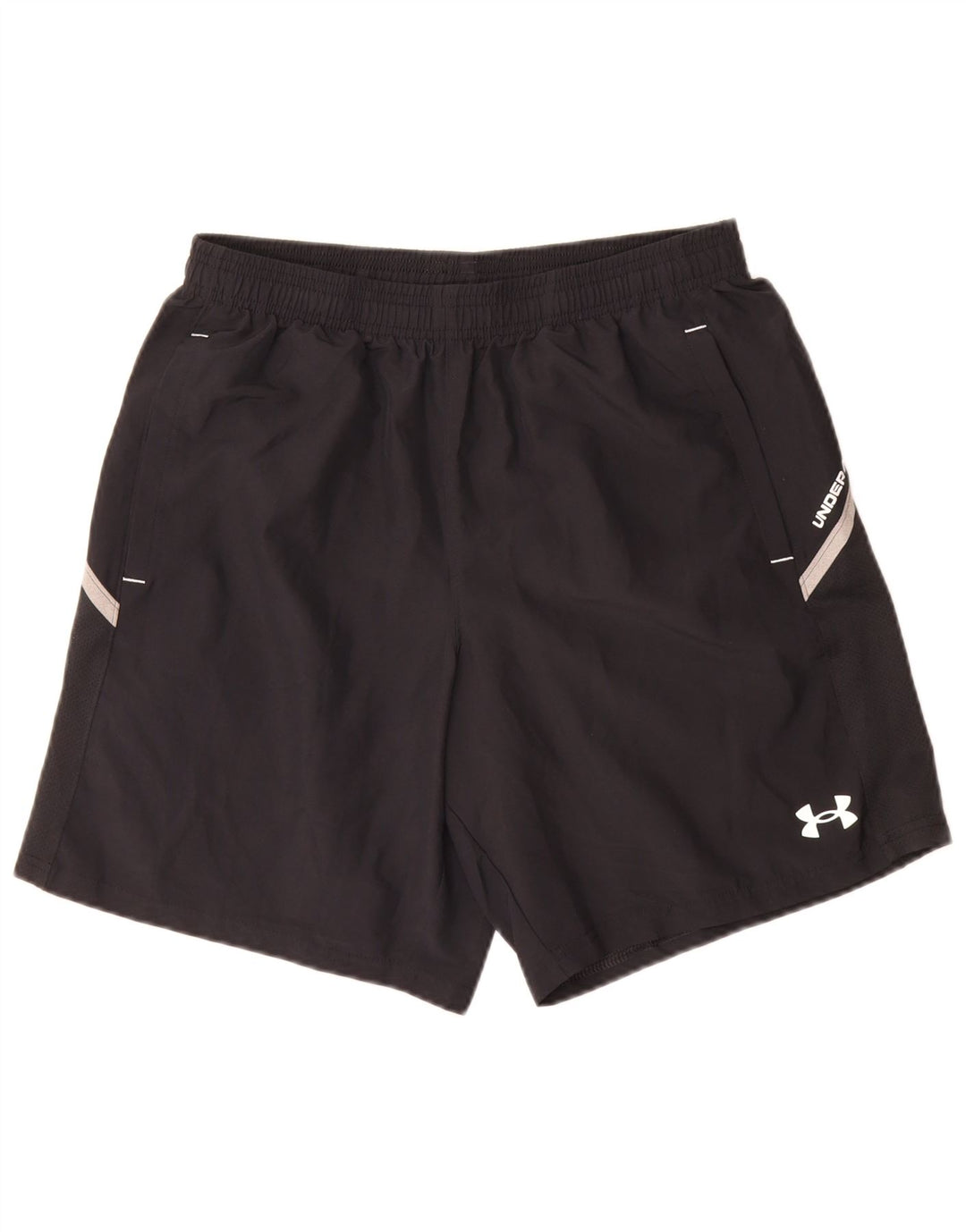 Pantaloncini sportivi da uomo Under Armour medio nero poliestere