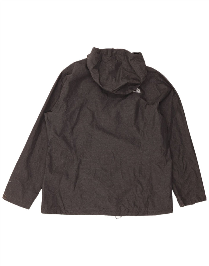 The North Face Womens Hooded Rain Jacket UK 18 XL Grey