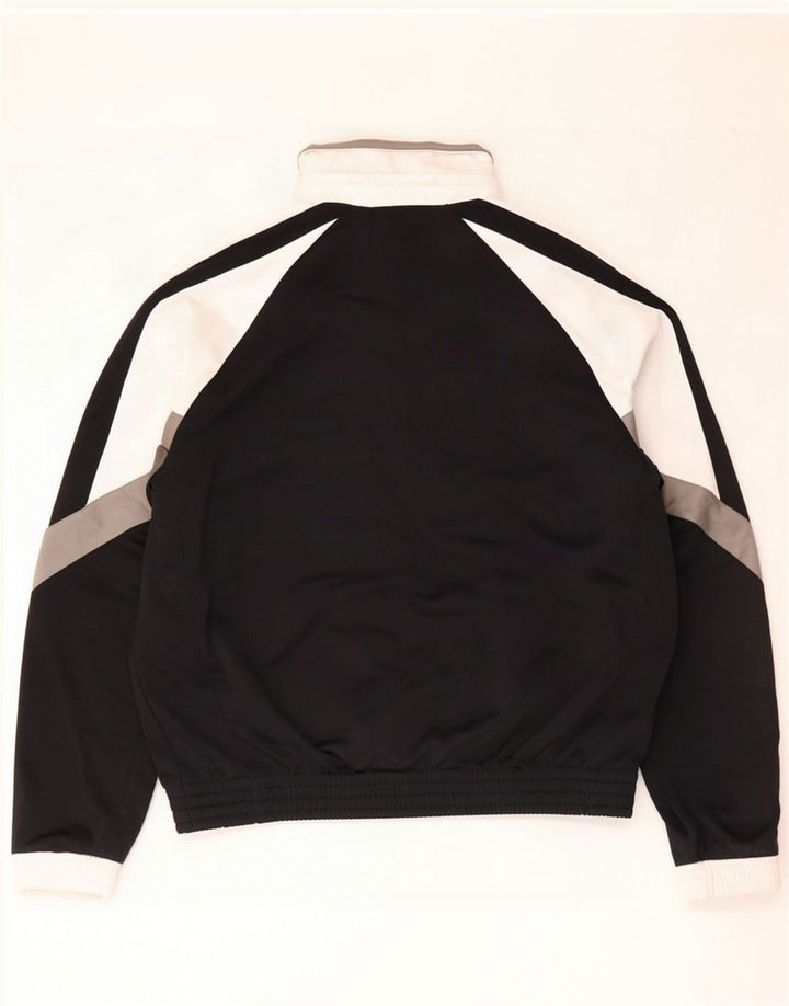 Champion Veste de survêtement pour homme XL Noir Colourblock Polyester