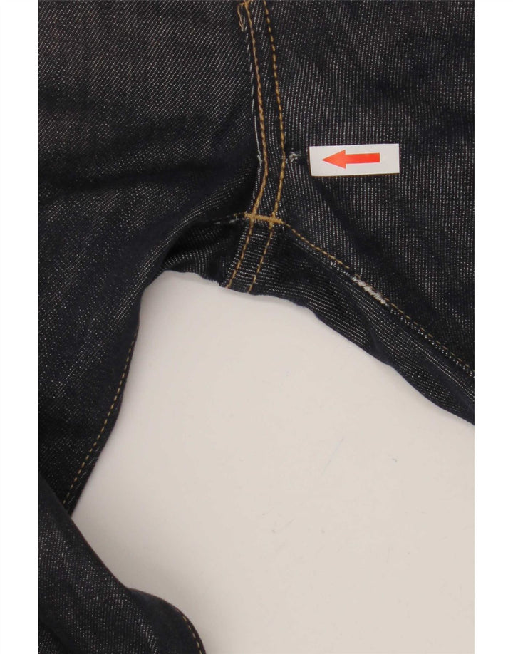 Levi's Mens 522 Straight Jeans W32 L32 Navy Blue Cotton