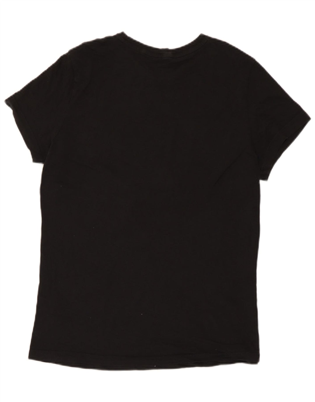Puma Womens Graphic T-Shirt Top UK 12 Medium Black