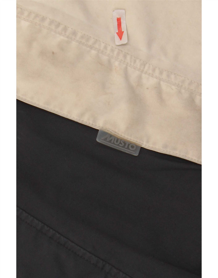 Giacca impermeabile con cappuccio Musto da ragazzo 9-10 anni Colorblock nero