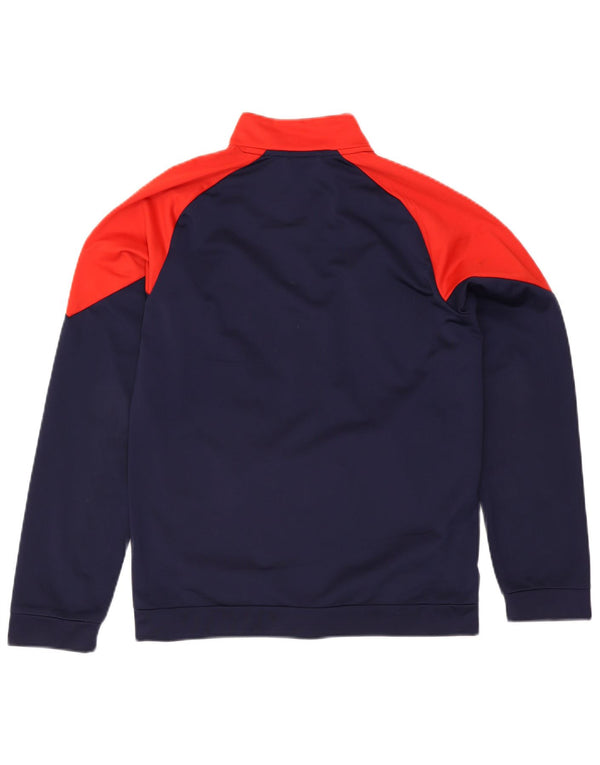 Puma Veste de Survêtement Graphique Garçon 15-16 ans Bleu Marine Colorblock
