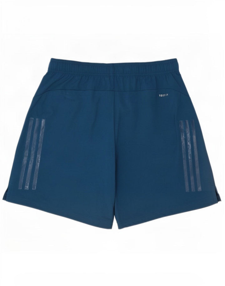 Adidas Mens Climacool sport rövidnadrág, közepes kék poliészter