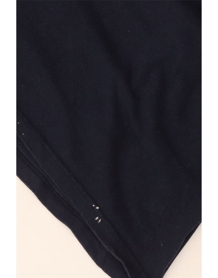 Reebok Mens Graphic T-Shirt Top Large Navy Blue