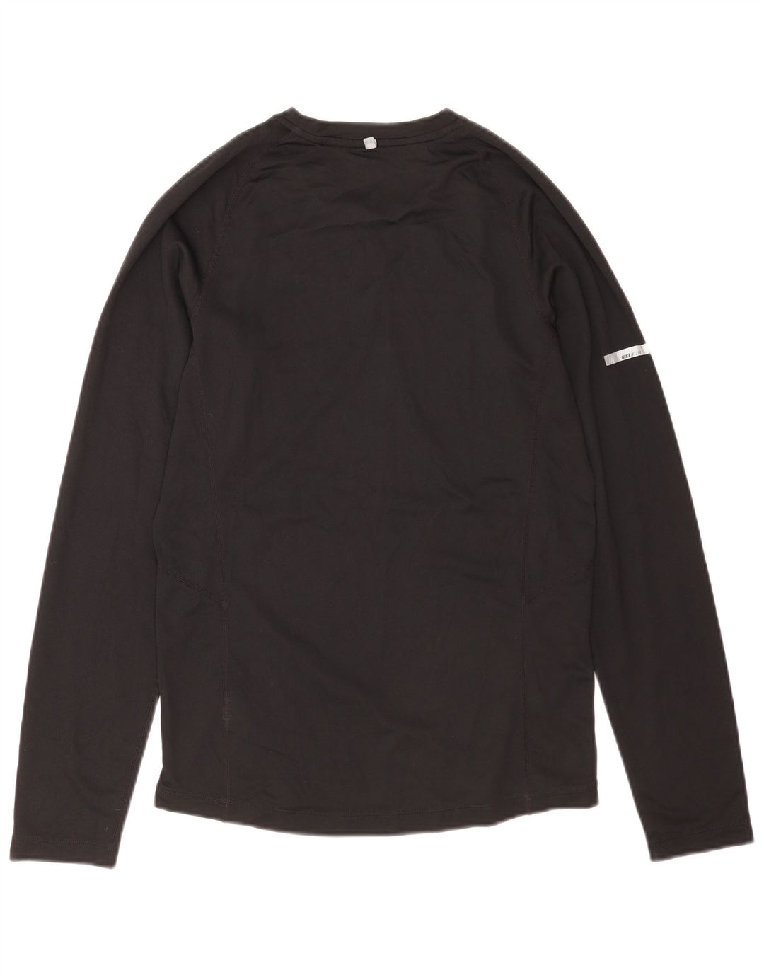 Maglia Nike Dri Fit da uomo a manica lunga piccola in poliestere nero