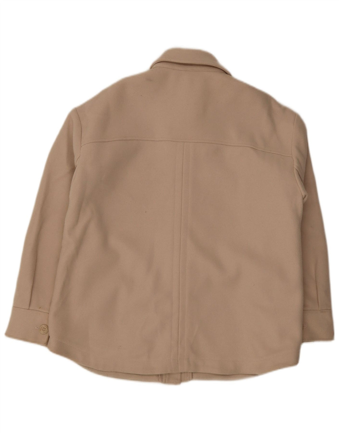 MINT VELVET Damen Übergroße Bomberjacke UK 14 Medium Beige Acryl