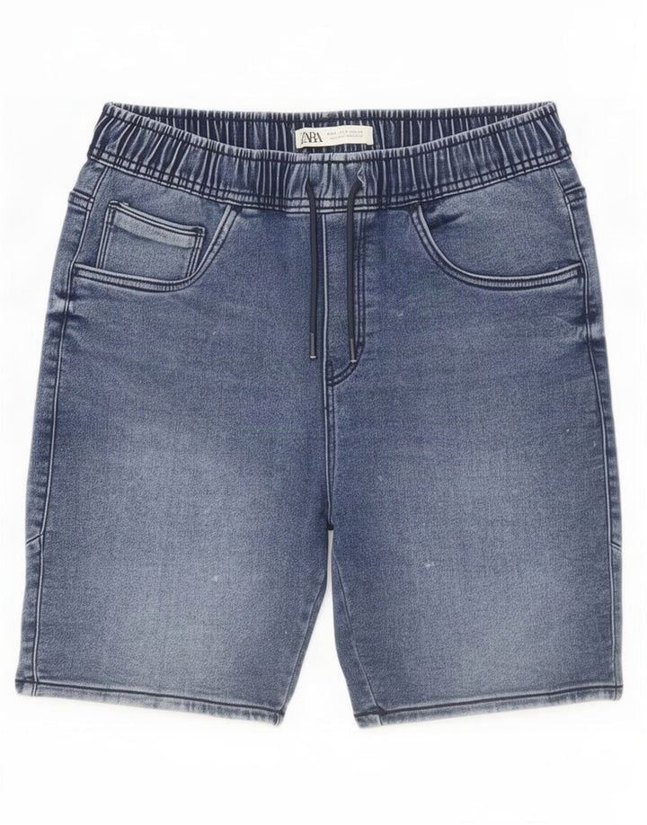 Ανδρικό τζιν σορτς Zara Small W30 μπλε