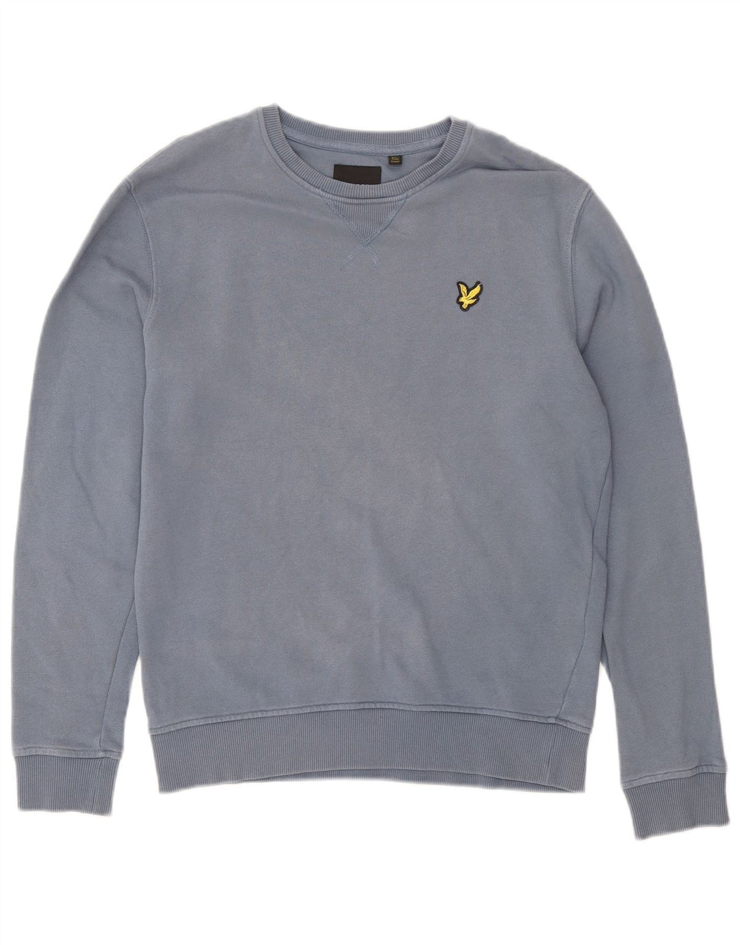 Lyle & Scott Mens Sweatshirt Jumper XS Blue Cotton