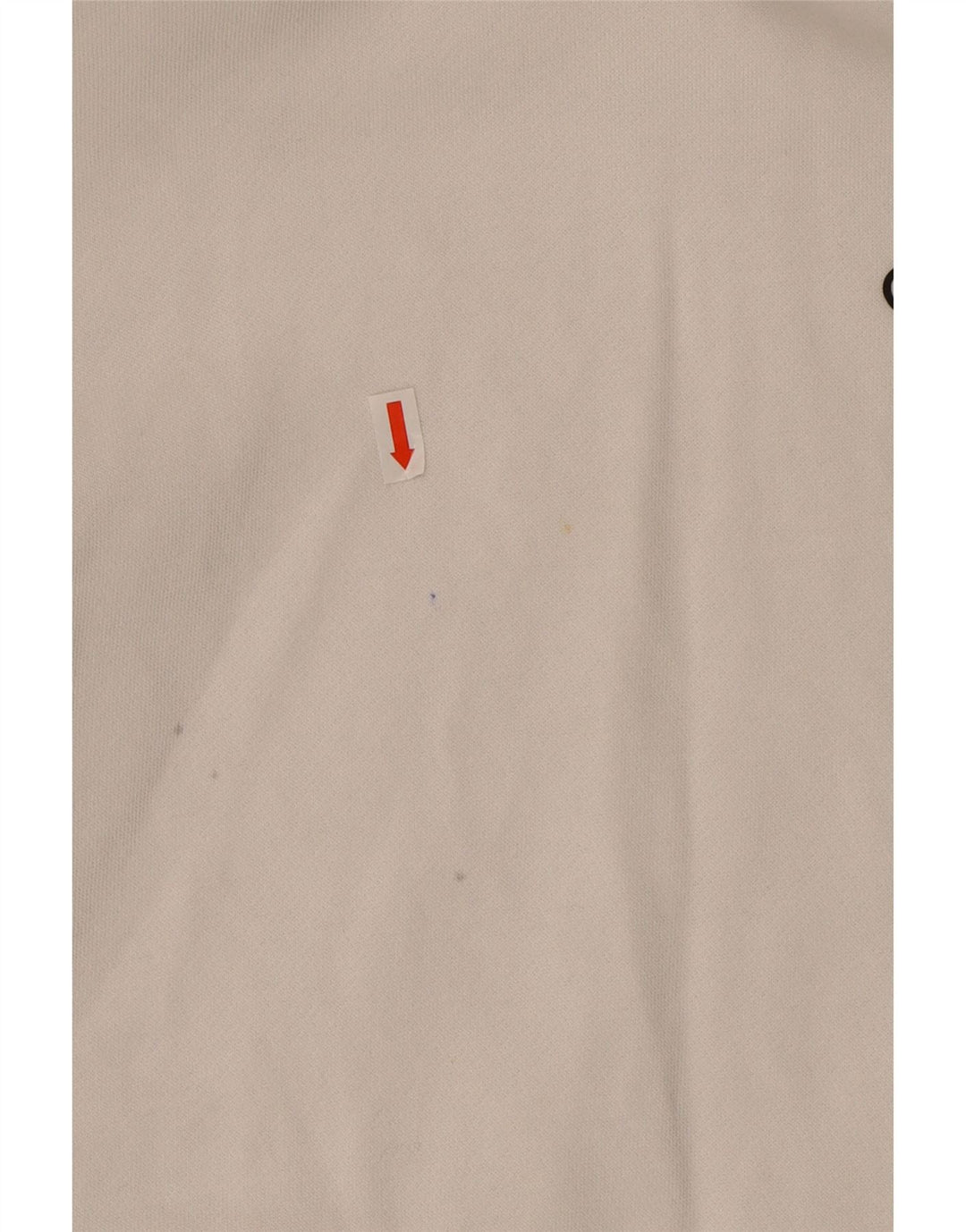 CHAMPION Suéter masculino com capuz gráfico pequeno algodão branco