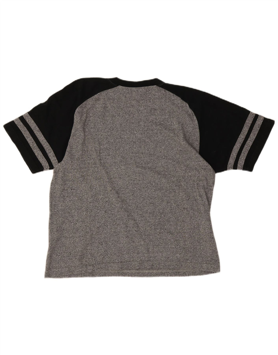 T-shirt da uomo Champion Top Large grigio color block