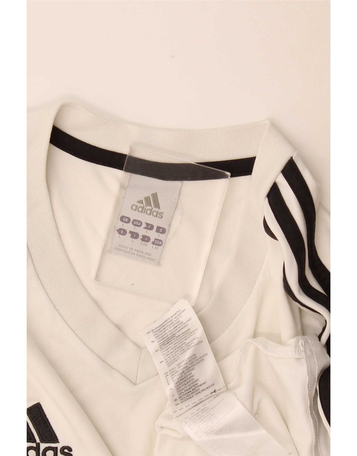 Adidas Ανδρικό T-Shirt Climalite Top Large White Polyester