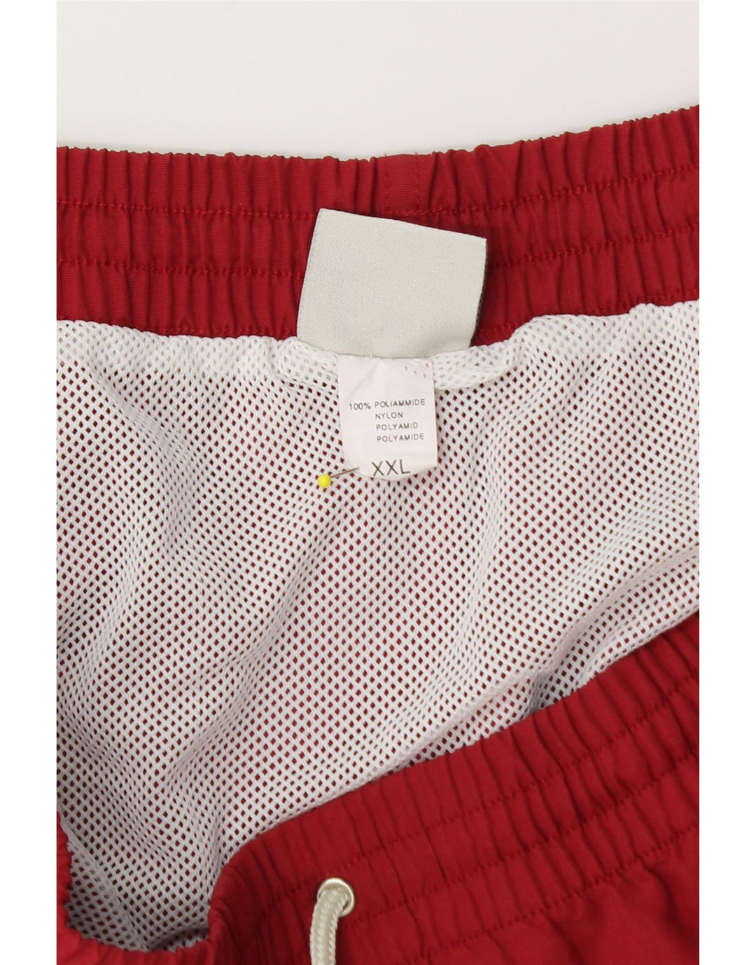 Sergio Tacchini Mens Swimming Shorts 2XL Red Colourblock Polyamide