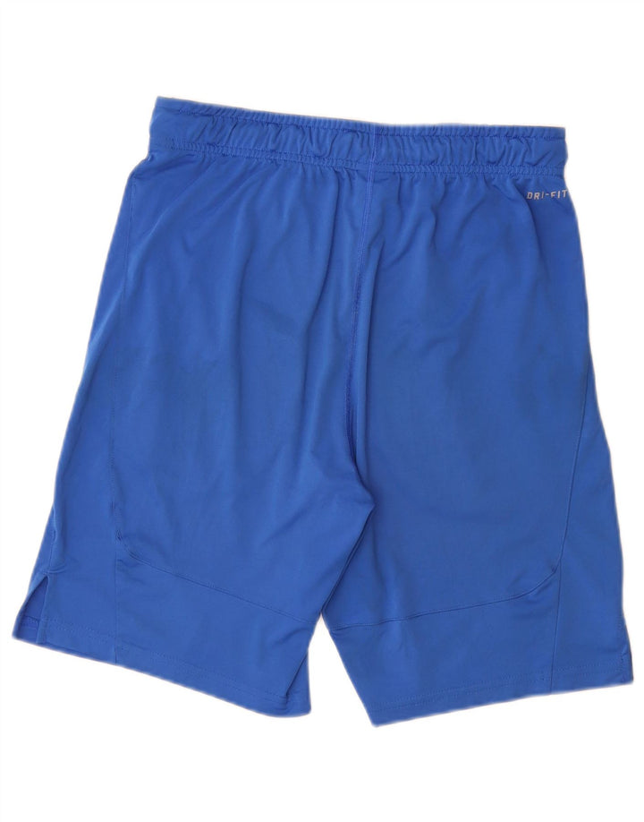 Nike Mens Dri Fit Sport Shorts Medium  Blue Polyester
