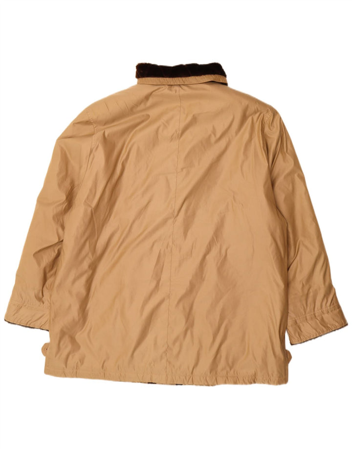 Giacca a vento oversize da donna Delmod UK 18 XL Poliestere beige