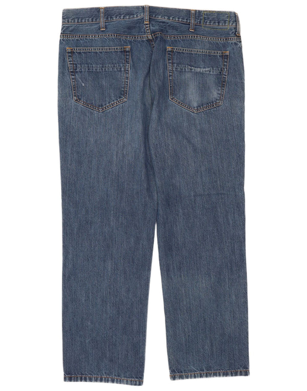 Jeans dritti da uomo Dkny W38 L30 cotone blu
